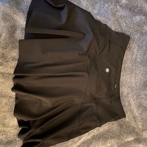 Athleta Black Skort